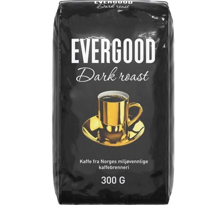 Hovedbilde Evergood dark roast grovmalt 300g