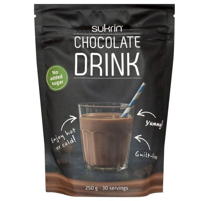 Hovedbilde Chocolate drink u/sukker 250g sukrin
