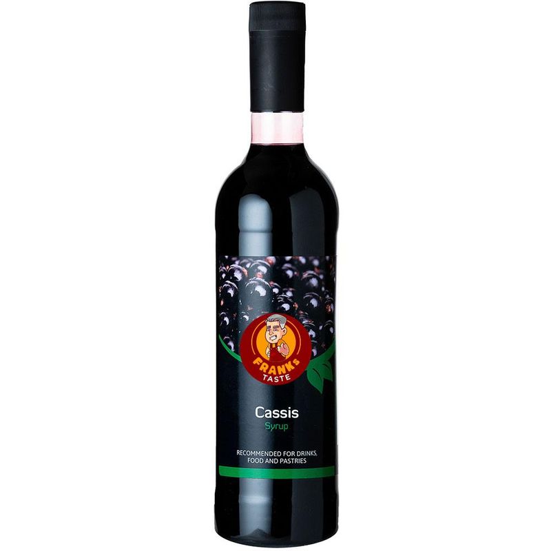 FRANKs TASTE - Cassis (solbær) 0,75 Liter