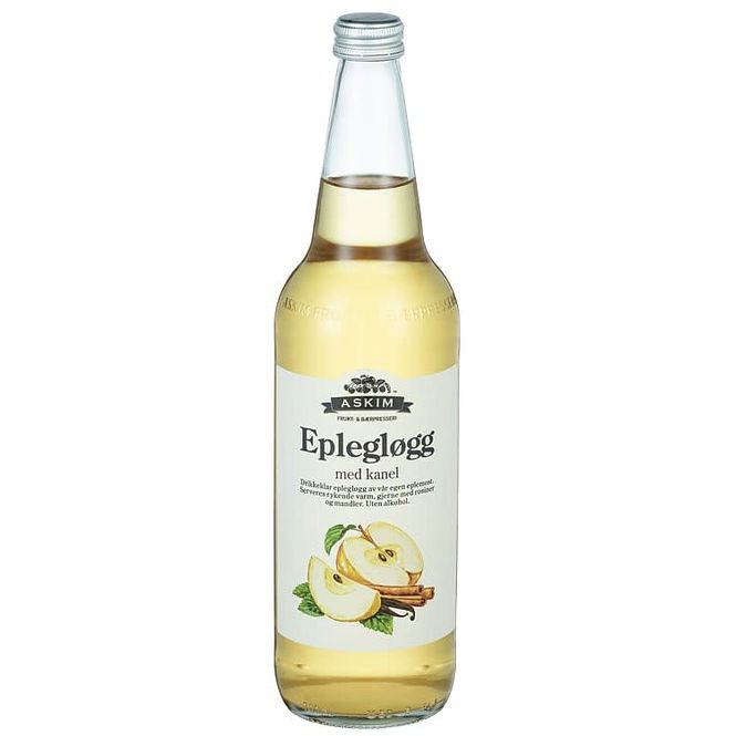 Hovedbilde Eplegløgg m/Kanel 0,7L Askim 12 flasker