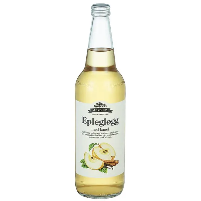 Hovedbilde Eplegløgg m/Kanel 0,7L Askim 12 flasker