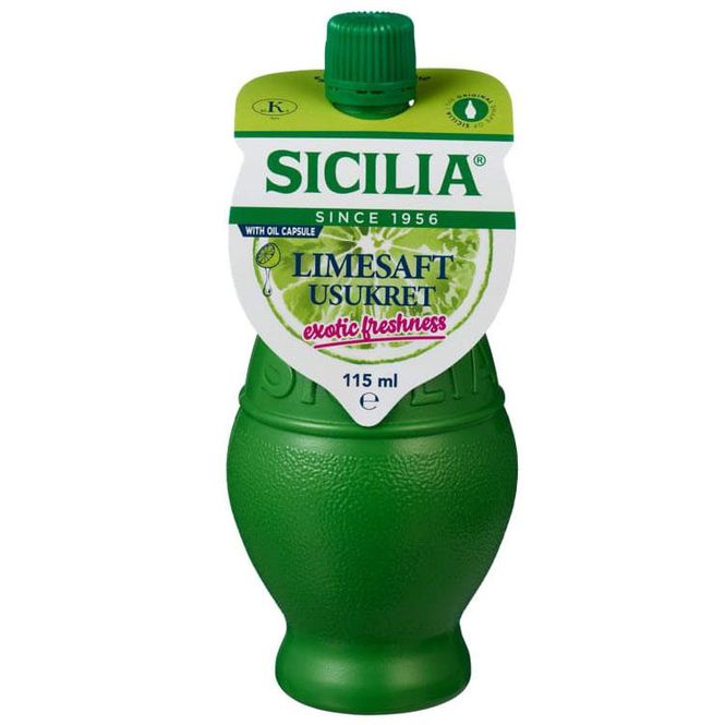 Hovedbilde Limesaft 115ml sicilia 12 flasker