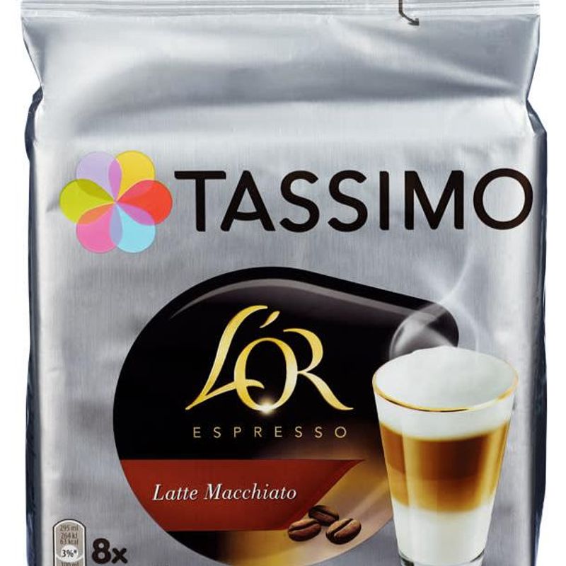 TASSIMO L'OR LATTE MACCHIATO 5 pakker a' 8 stk.