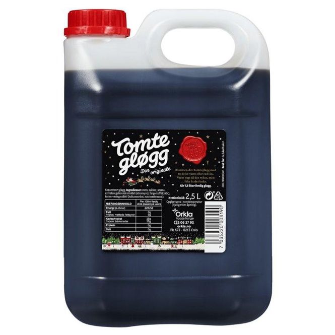 Hovedbilde Tomtegløgg 2,5L