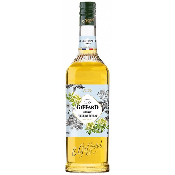 Hovedbilde Giffard Elderflower (Hylleblomst) sirup 1L