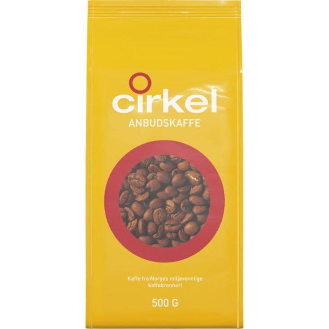 Hovedbilde CIRKEL ANBUDSKAFFE FINMALT 12X500G PROFF