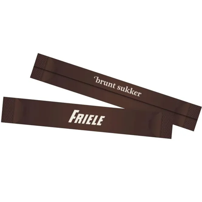 Hovedbilde Sukkersticks brun 4g x 900stk friele
