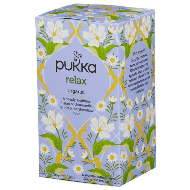 Hovedbilde Relax te 4 pakker a 20 poser pukka