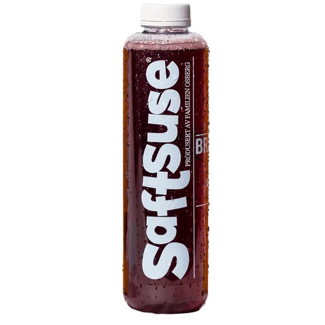 Hovedbilde Saftsuse uten sukker med Bringebærsmak